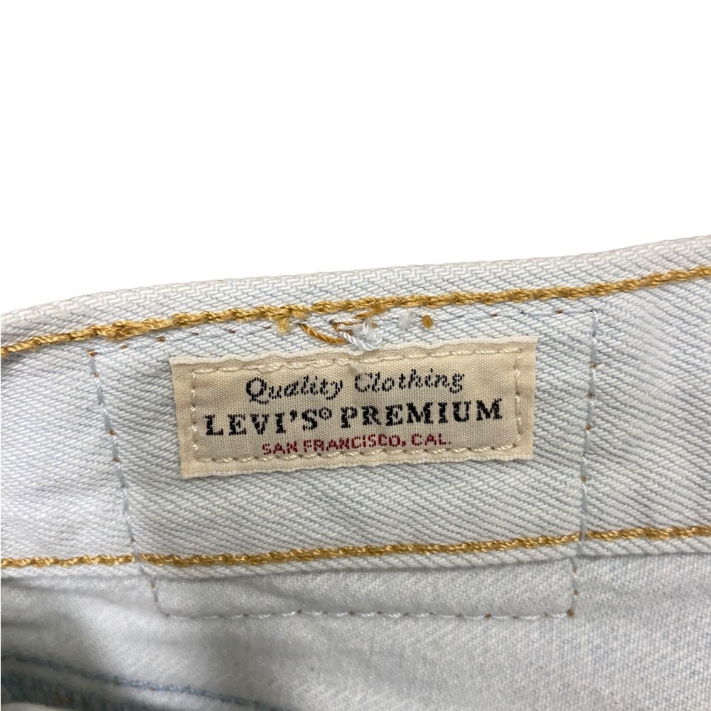 Levi's Premium Denim High Rise Patchwork Deconstr… - image 7